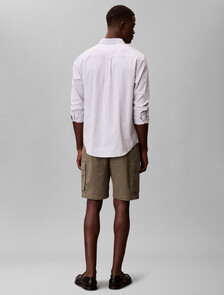 Buy 면 카고 쇼츠 in color DUSTY OLIVE