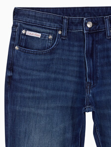 Buy 남성 슬림핏 37.5 진 in color Blue black