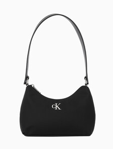 Buy 여성 CKJ 슬릭 숄더 백 in color BLACK