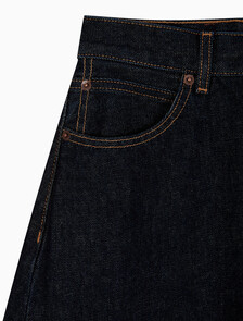 Buy 여성 홀스슈핏 린스 워시 데님 in color TENCEL RINSE BLUE