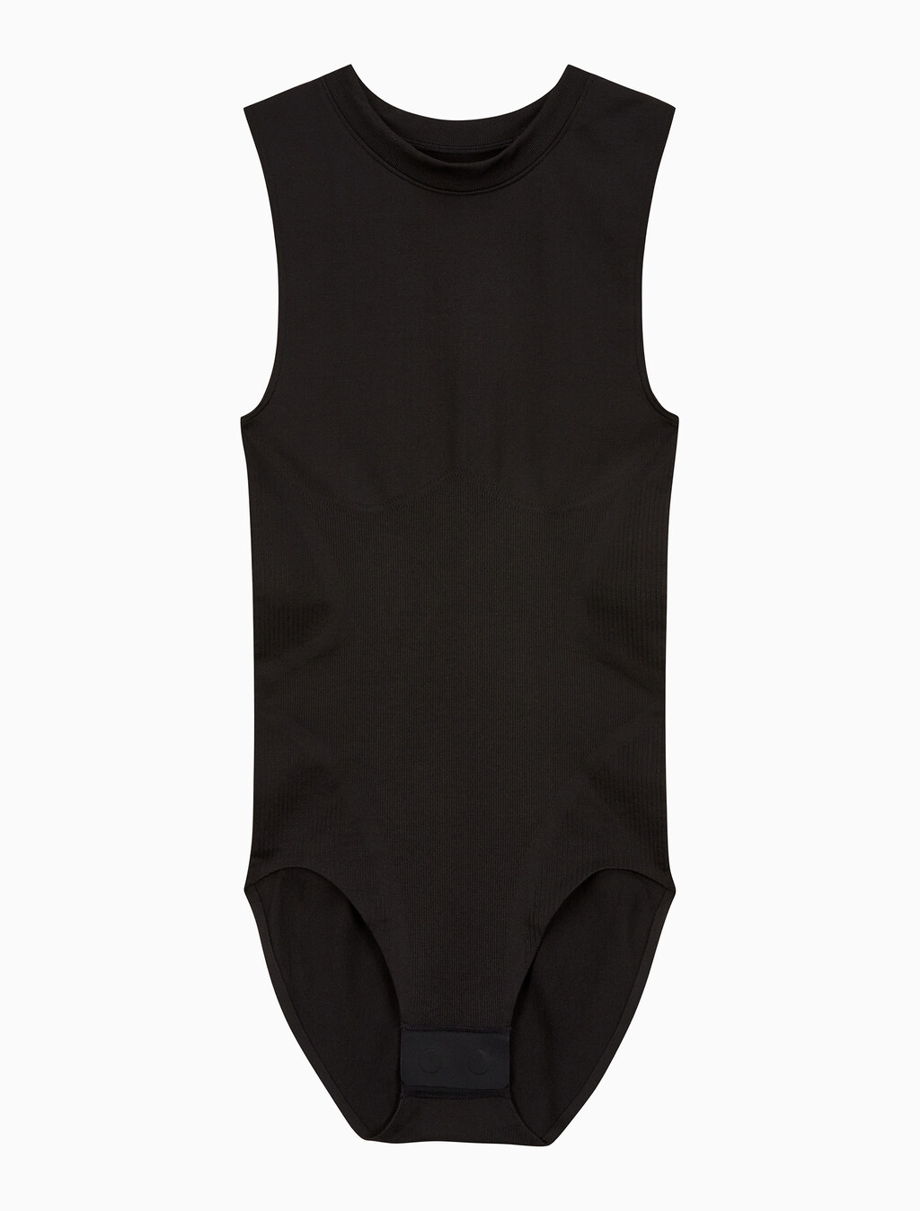 Buy 여성 아이콘 심리스 바디수트 in color BLACK