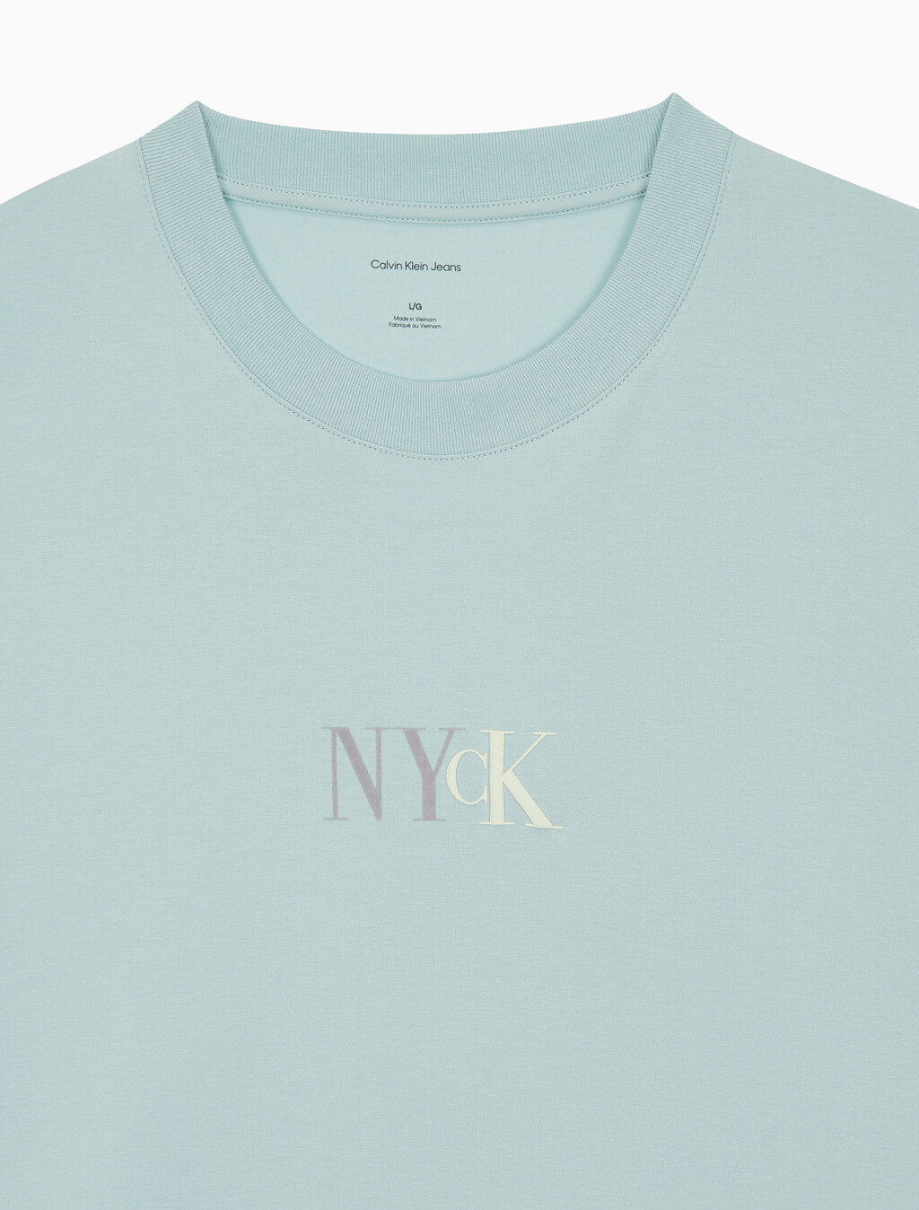 Buy 남성 NYCK 그래픽 반팔 티셔츠 in color HARBOR GRAY