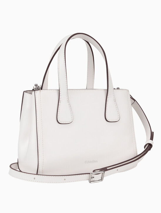 여성 하드웨어 모노그램 미니 토트 크로스바디