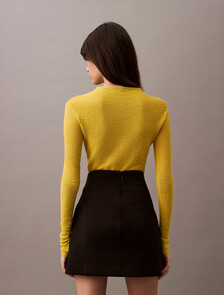 Buy 여성 스쿠바 미니 스커트 in color BLACK