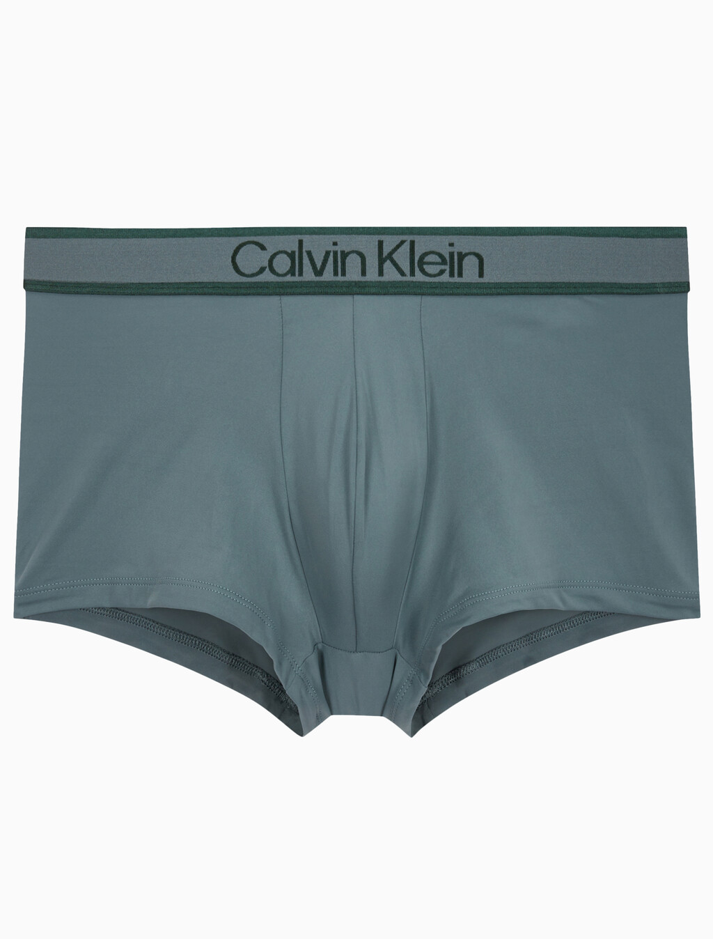 Buy 남성 CK 토널 로고 마이크로 로우 라이즈 드로즈 in color GREEN