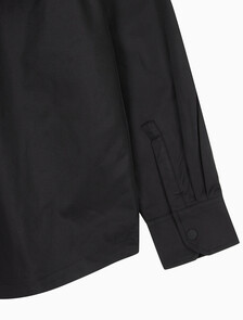 Buy 남성 테크니컬 집업 오버사이즈 셔츠 in color CK BLACK