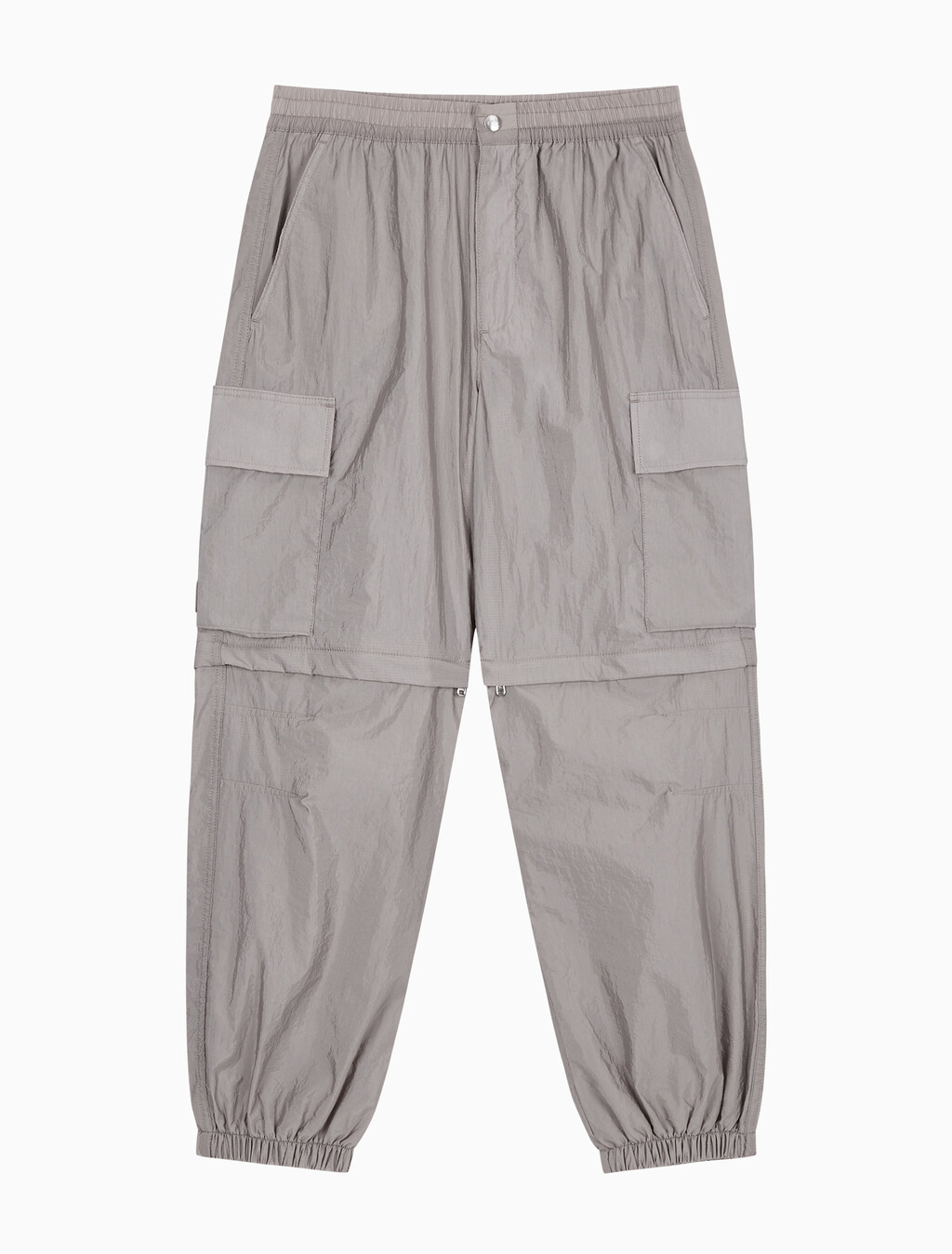 Buy 남성 매쉬 집오프 나일론 카고 팬츠 in color MOURNING DOVE