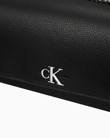 Buy 여성 CKJ 모노그램 체인 크로스백 in color BLACK