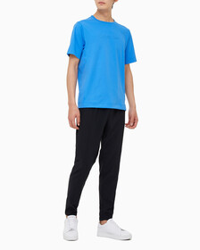 Buy 남성 레귤러 핏 에센셜 스트레치 기능성 반팔 티셔츠 in color PALACE BLUE