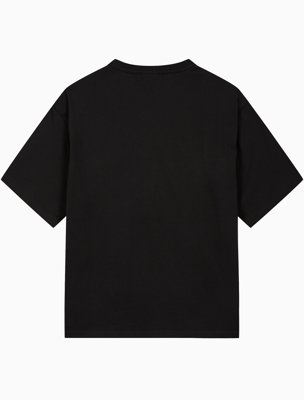 Buy 남성 릴렉스핏 히어로 모노그램 로고 반팔 티셔츠 in color BLACK