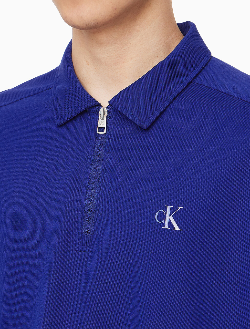 Buy 남성 릴렉스핏 쿨링 폴로 반팔 티셔츠 in color SAPPHIRE BLUE