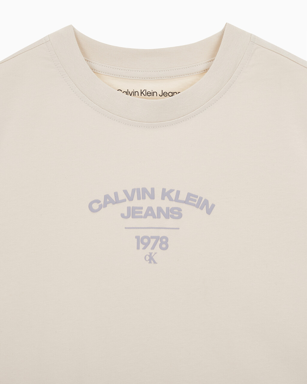 Buy 여성 1987 로고 베이비핏 반팔 티셔츠 in color BLUR FLORAL_BLACK