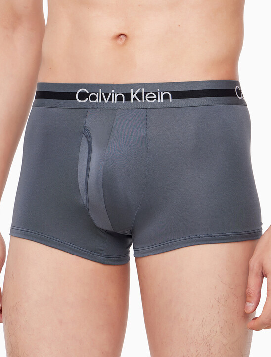 남성 브러시드 마이크로 로우 라이즈 트렁크 3PK