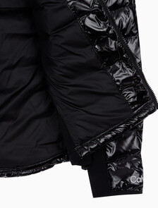 Buy 여성 슬림핏 다운 재킷 in color BLACK