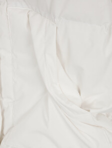 Buy 여성 숏 렝스 스탠드 카라 푸퍼 in color Ivory
