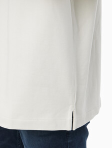 Buy 남성 오버핏 컴팩트 테리 반팔 티셔츠 in color SILVER BIRCH