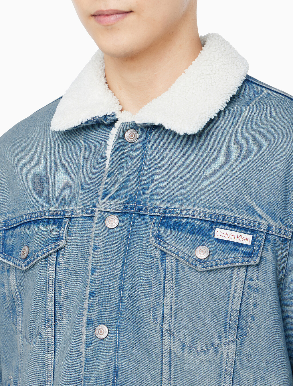 Buy 남성 90S 셜파 트러커 틴티드 툰드라 in color Denim