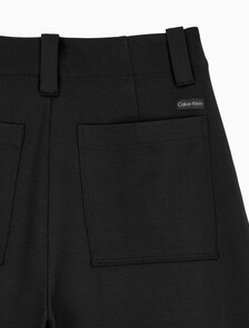 Buy 여성 밀라노 스트레이트 팬츠 in color CK BLACK