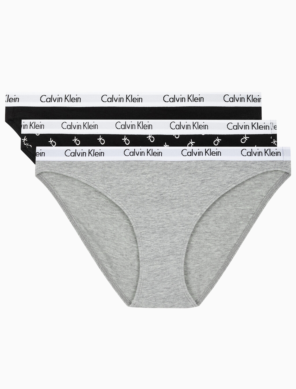 Buy 여성 캐러셀 3PK 비키니 in color Black / grey / black print