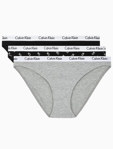 Buy 여성 캐러셀 3PK 비키니 in color Black / grey / black print