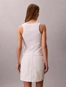 Buy 여성 90s 미니 스커트 in color WHITE