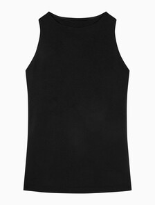 Buy 여성 아이콘 쉐입웨어 쉐이핑 탑 in color BLACK