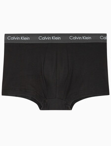 Buy 남성 코튼 스트레치 로우 라이즈 드로즈 5PK in color BLACK