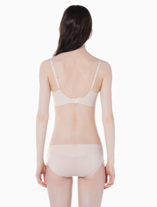 Buy 여성 인비져블 테일러드 NSE AF 푸쉬업 브라 in color PINK IVORY