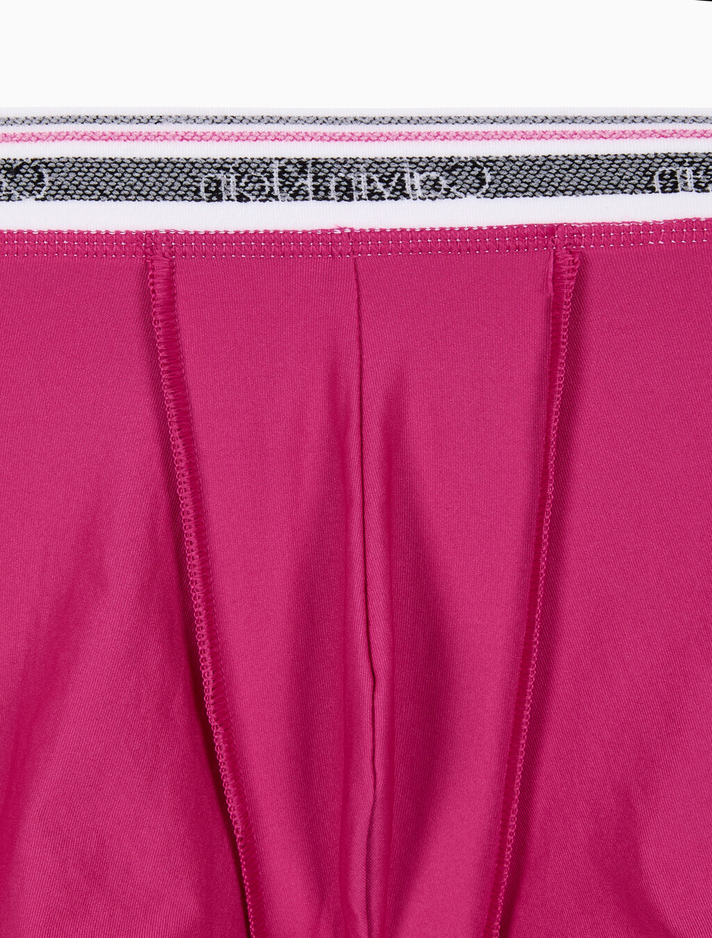 Buy 남성 마이크로파이버 스트레치 밸런스 로우 라이즈 트렁크 3PK in color Pink / Light Grey / Dark Navy