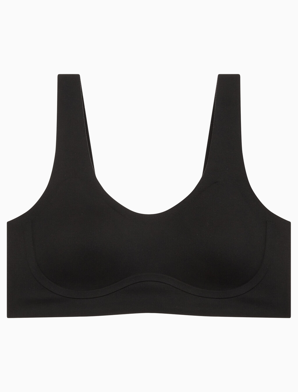 Buy 여성 인비져블 소프트 서포트 AF 라이틀리 라인드 브라렛 in color BLACK