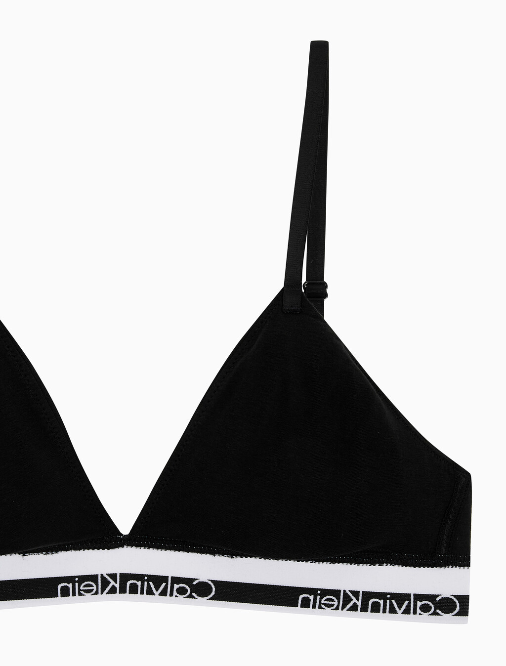 Buy 여성 아이콘 코튼 모달 트라이앵글 in color BLACK