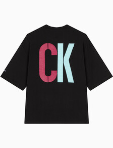 Buy 남성 MARC HUNDLEY 비바 러브 반팔 티셔츠 in color BLACK