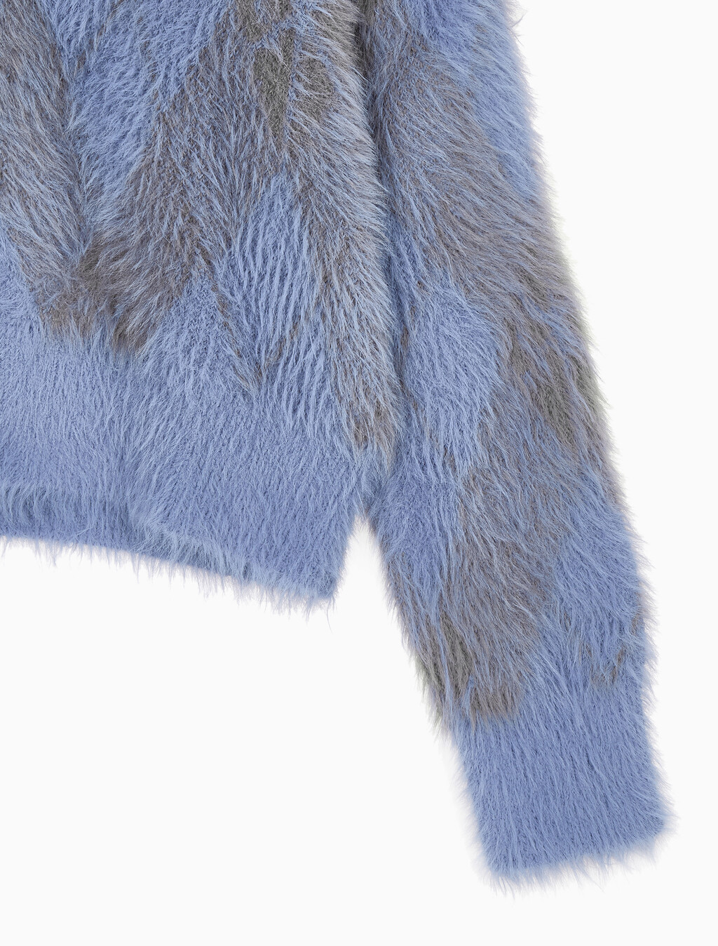 Buy 여성 퍼지 아가일 스웨터 in color Dusty Blue