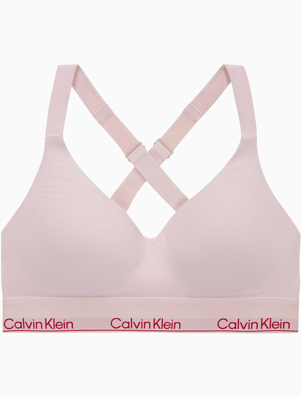 Buy 여성 아이콘 코튼 모달 리프트 브라렛 in color Pink