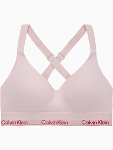 Buy 여성 아이콘 코튼 모달 리프트 브라렛 in color Pink