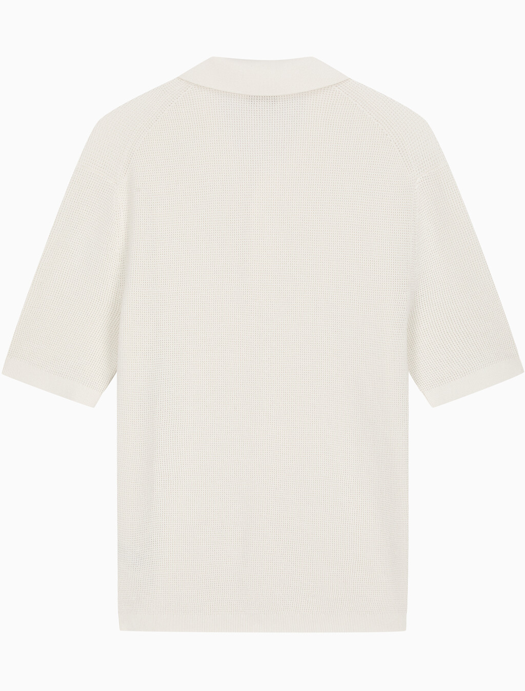 Buy 코튼 와플 폴로 칼라 스웨터 in color TOFU