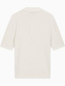 Buy 코튼 와플 폴로 칼라 스웨터 in color TOFU