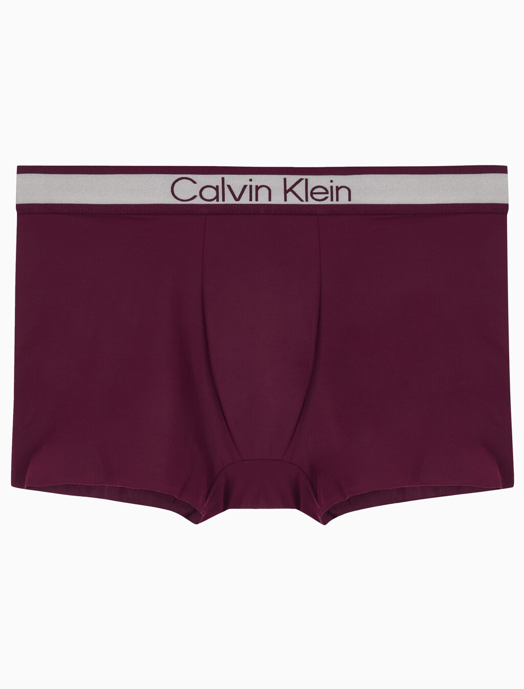 Buy 남성 CK 토널 로고 마이크로 LTE 로우 라이즈 드로즈 in color BURGUNDY