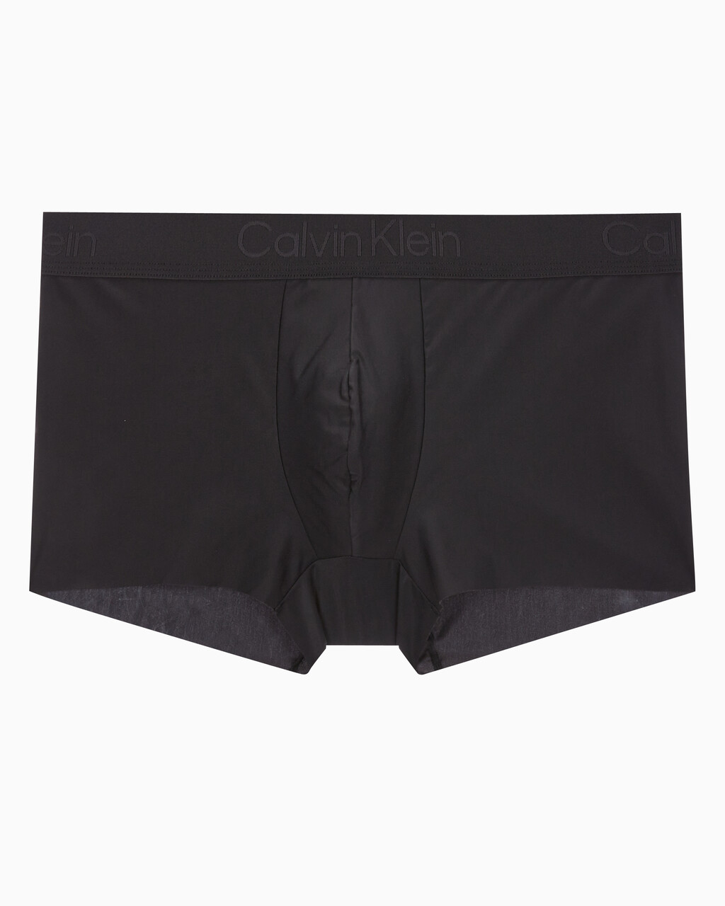 Buy 남성 CK 블랙 마이크로 싱글 로우라이즈 트렁크 in color BLACK