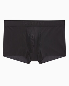 Buy 남성 CK 블랙 마이크로 싱글 로우라이즈 트렁크 in color BLACK