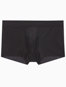 Buy 남성 CK 블랙 마이크로 로우 라이즈 드로즈 in color BLACK