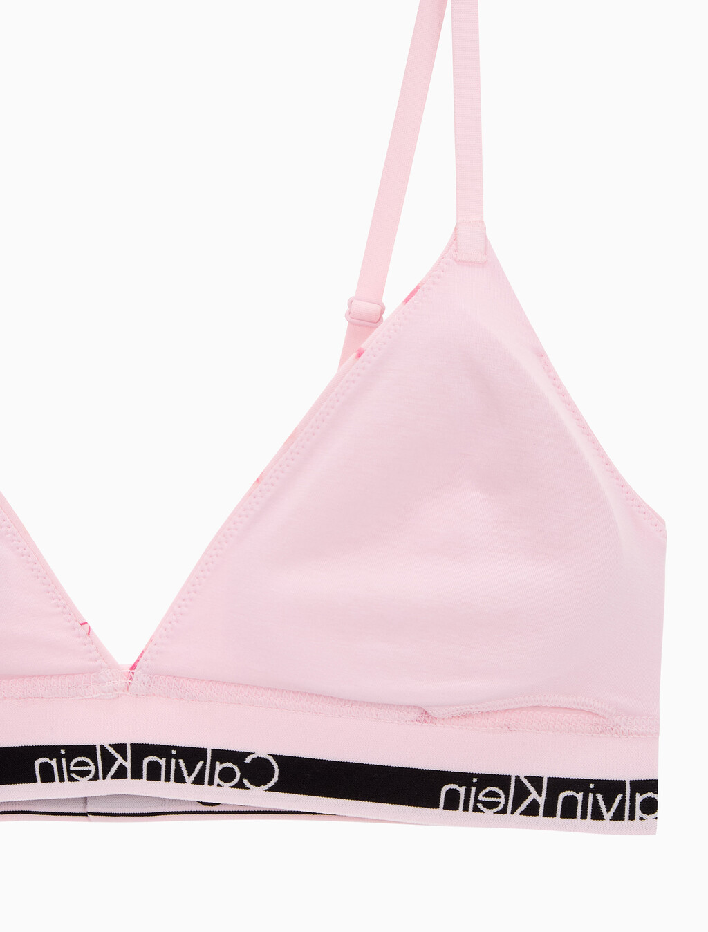 Buy 여성 아이콘 코튼 모달 트라이앵글 in color Pink Print