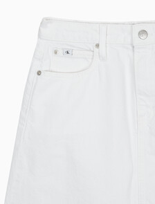 Buy 여성 하이라이즈 A라인 미니 스커트 in color CHALKY BLUE