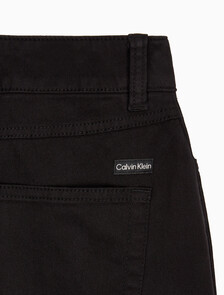 Buy 여성 스트레치 하이라이즈 스트레이트 팬츠 in color CK BLACK