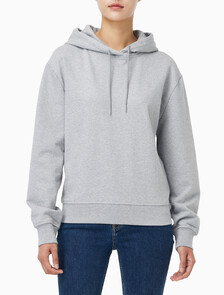 Buy 여성 아카이브 로고 프렌치 테리 후디 in color HEROIC GREY HEATHER