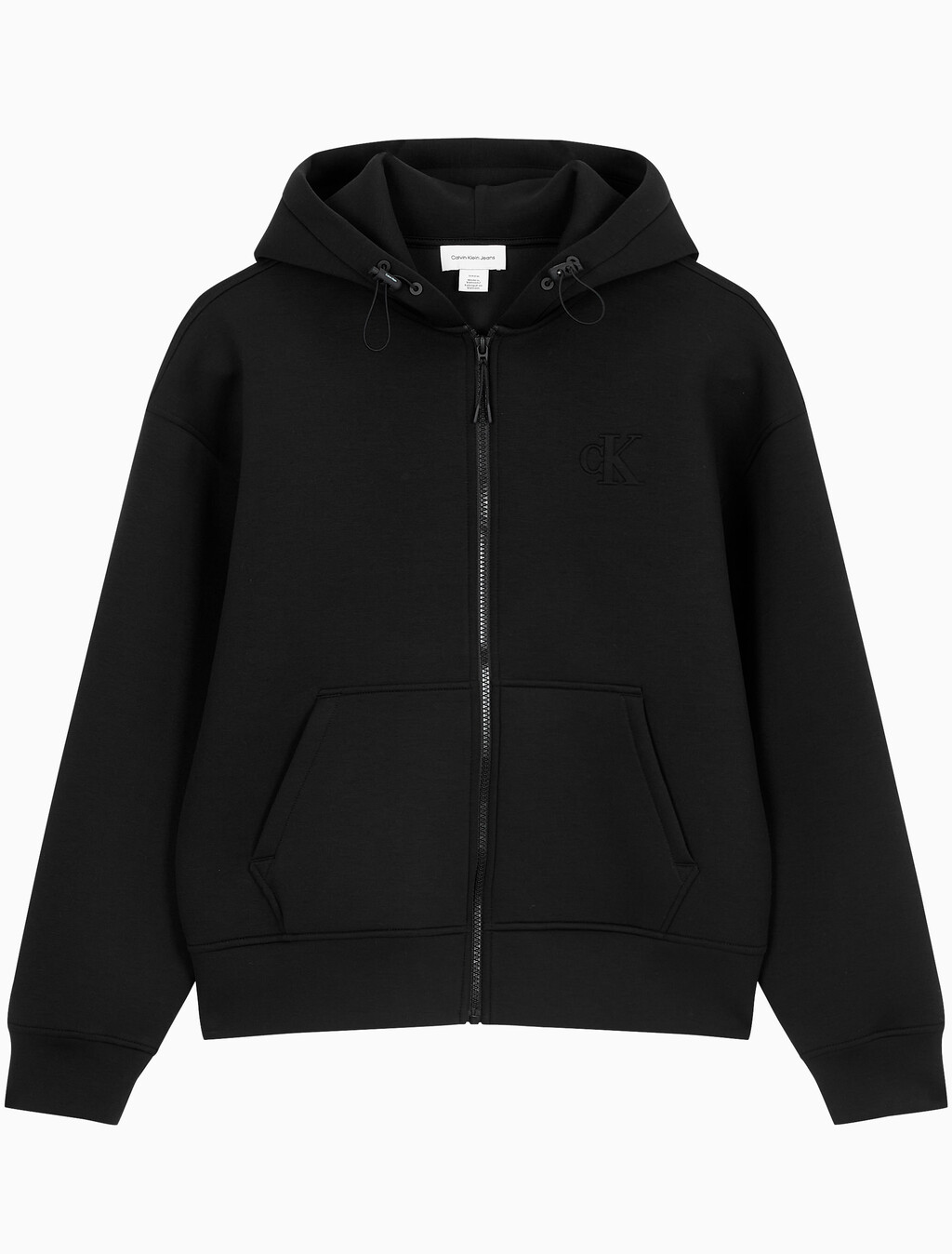 Buy 여성 크롭 오버사이즈 스웻셔츠 in color BLACK