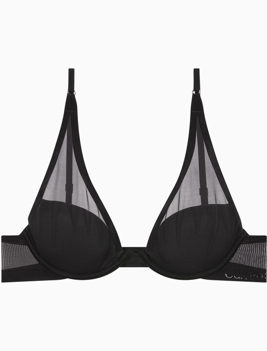 여성 미니멀리스트 메쉬 AF 푸쉬업 브라