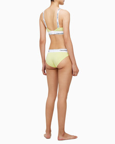Buy 여성 모던 코튼 라이틀리 라인드 브라렛 in color SUNNY LIME