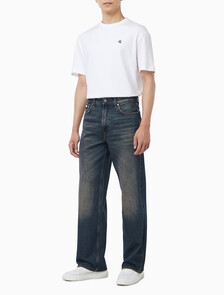 Buy 남성 베기핏 세퀴아 세퀴오아 블루 데님 in color mid blue