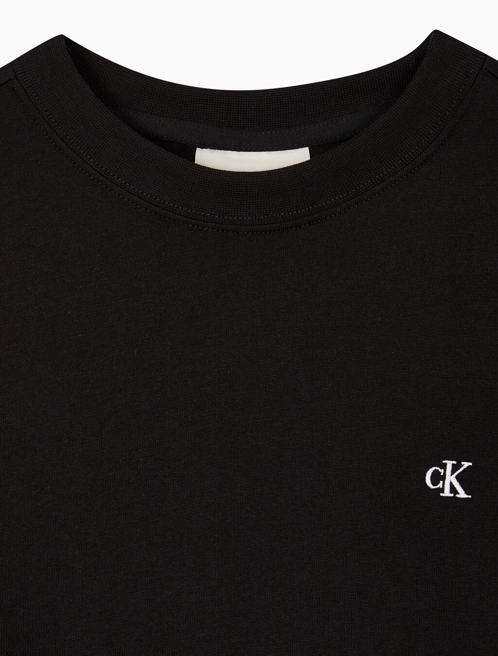 Buy 여성 L/S 아카이브 로고 크루넥 티셔츠 in color BLACK